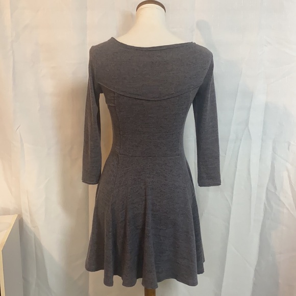 Gray Juniors Skater Style Dress - Picture 6 of 7